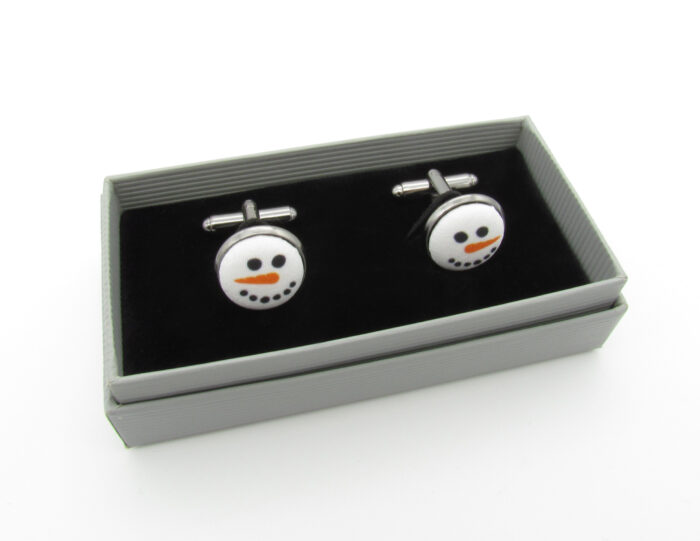 Snowman Face Cufflinks