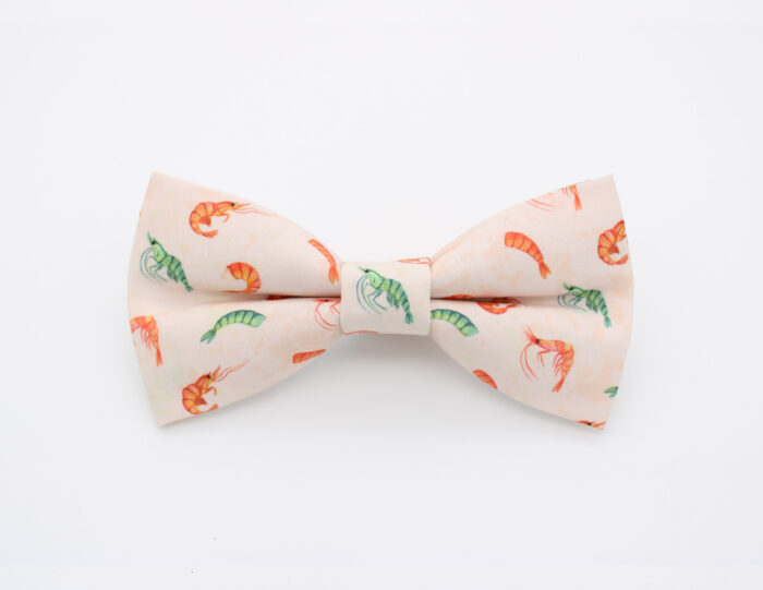 Watercolour Shrimp Bowtie