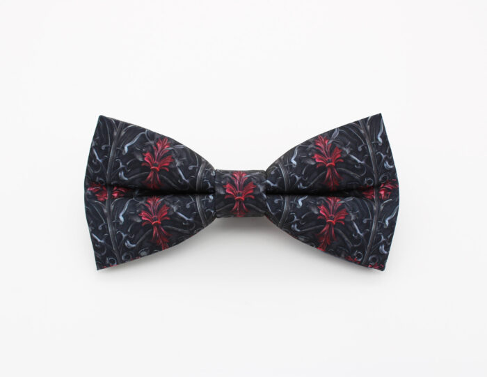 Gothic Baroque Bowtie - Dramatic Damask Bowtie