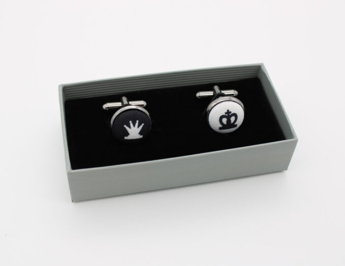 Checkered Chess Patterned Bowtie Set - Image 3