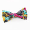 Vibrant Graffiti Grunge Bowtie & Faux Pocket Square - Image 2