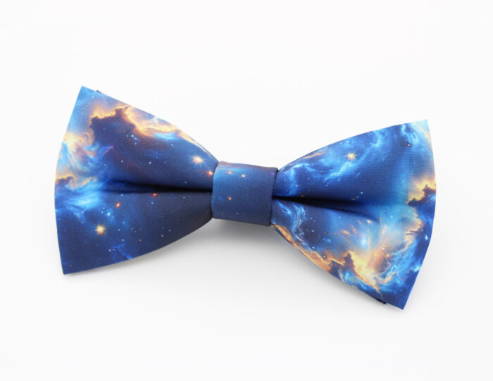 Blue Cosmic Galaxy Bowtie Set - Image 8