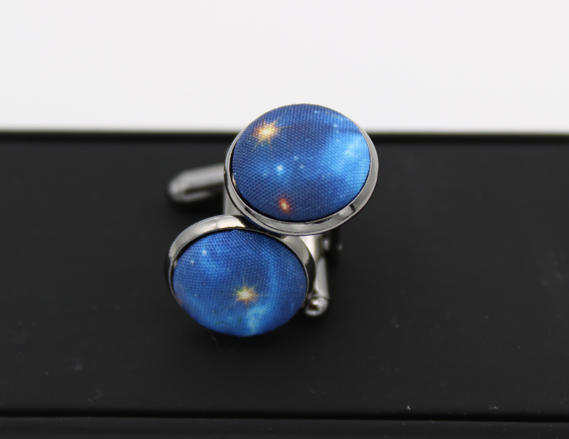 Blue Cosmic Galaxy Bowtie Set - Image 10
