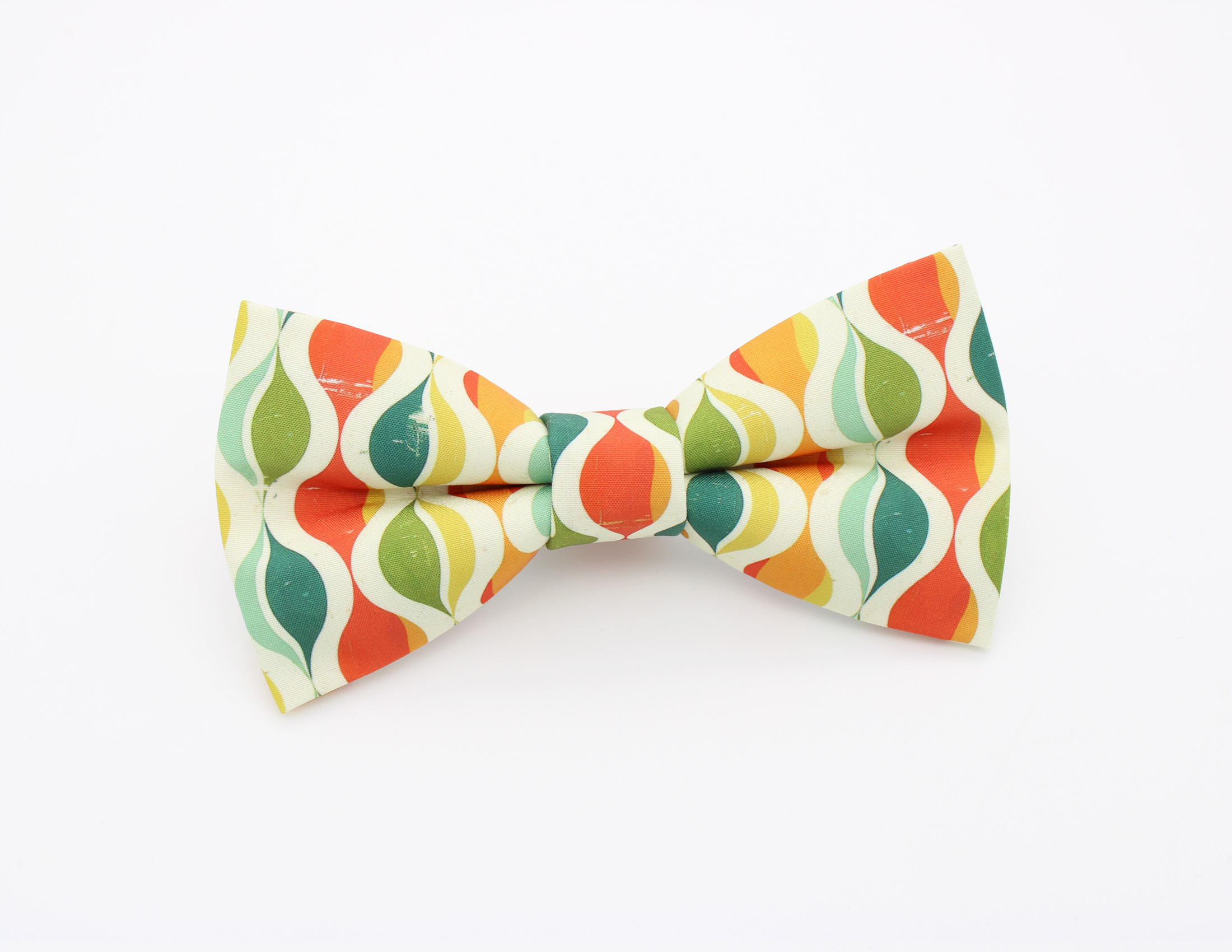 Retro Mod Bowtie & Faux Pocket Square - Image 2