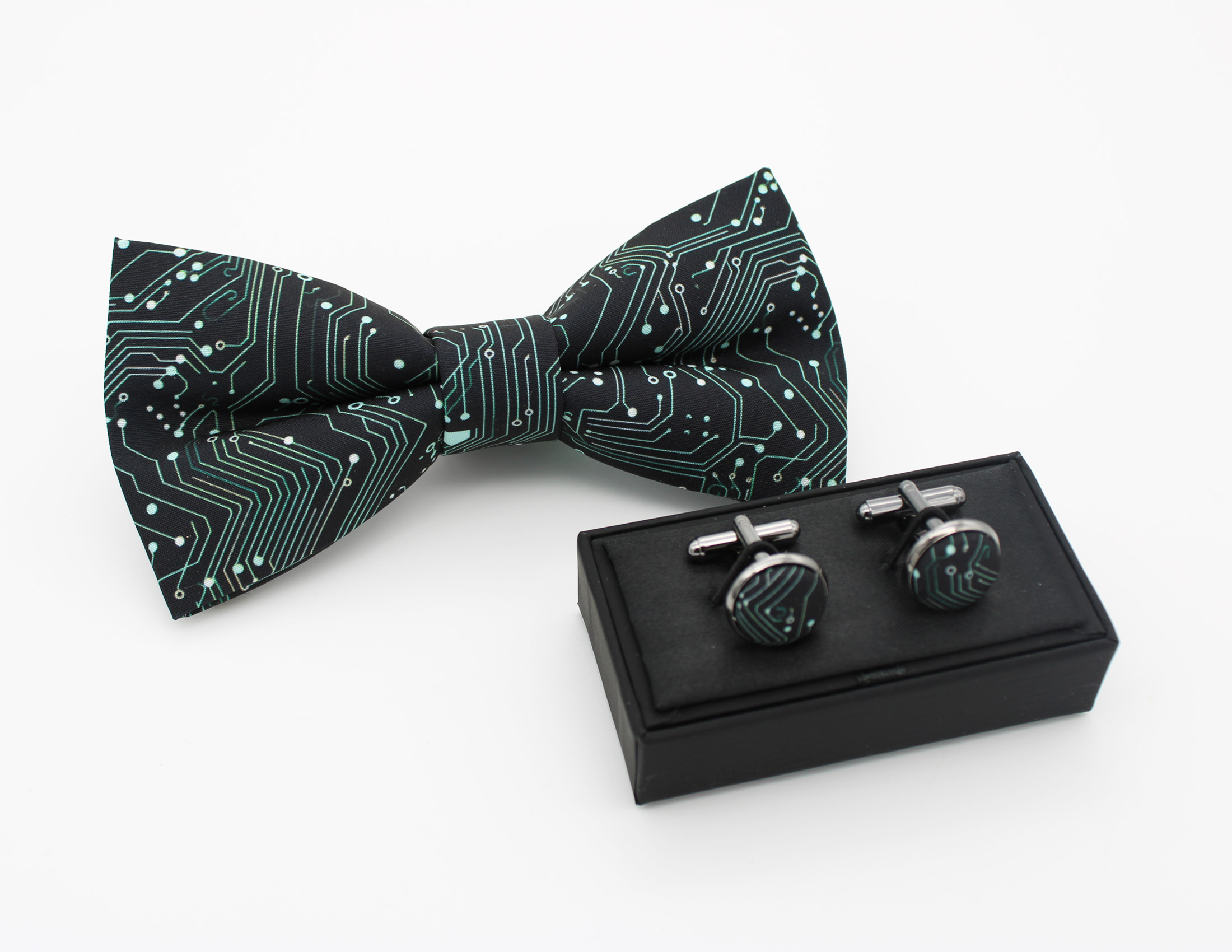 Circuit Board Bowtie Set - Image 4