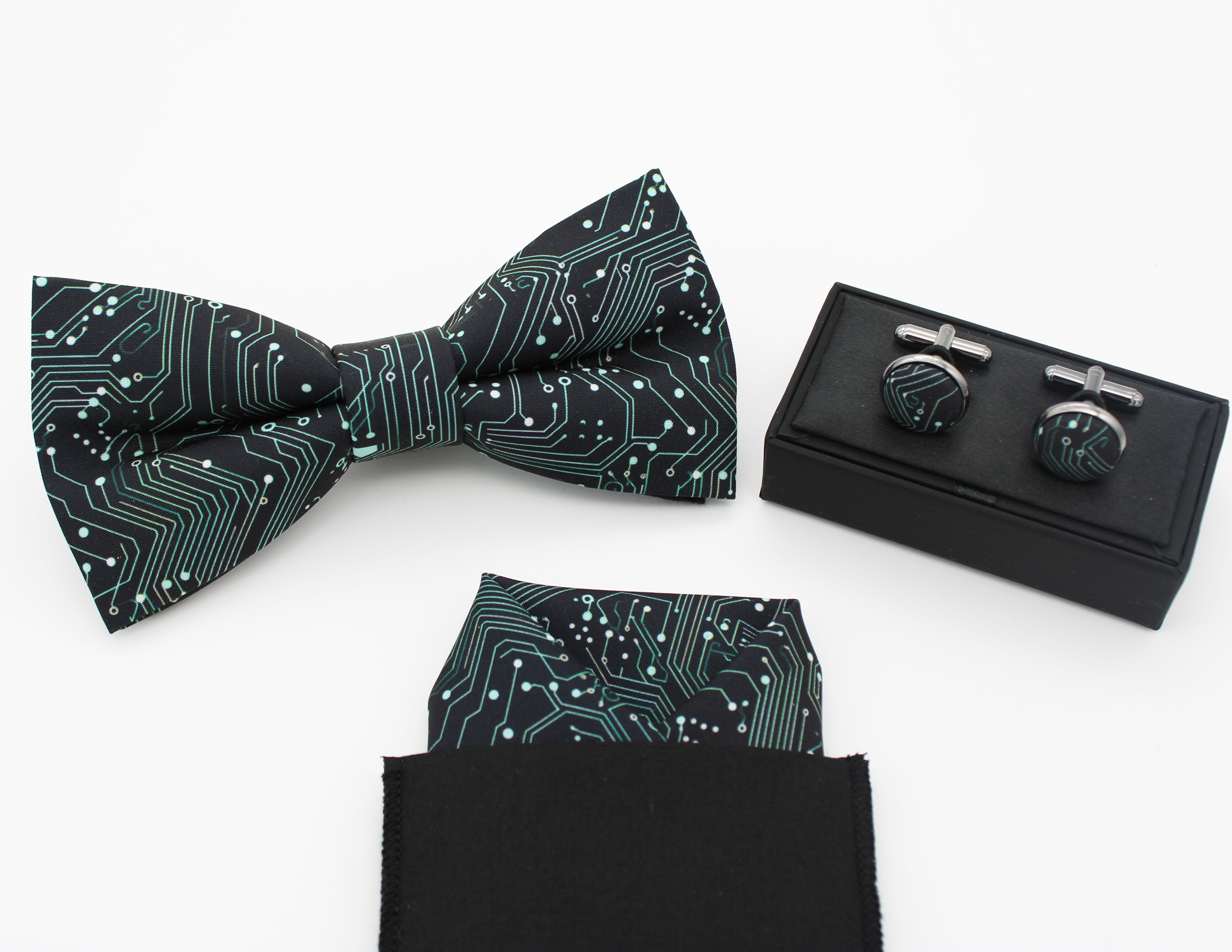 Circuit Board Bowtie Set - Image 6