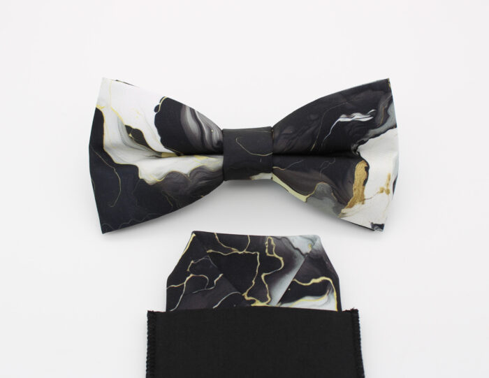Marble Swirl Bowtie Set - Image 5