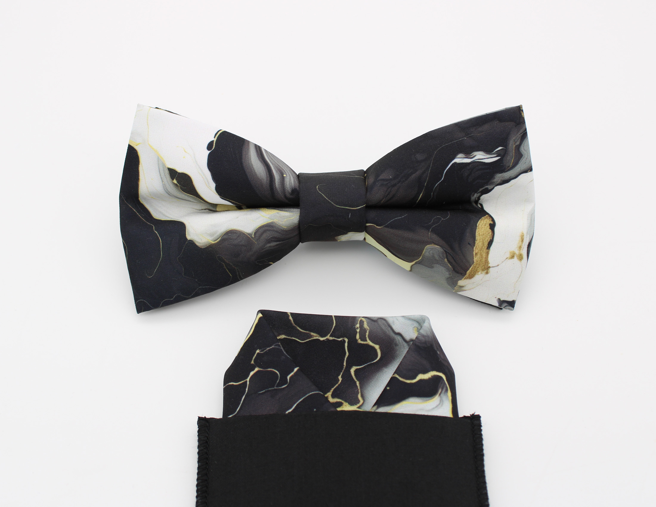 Marble Swirl Bowtie Set - Image 5