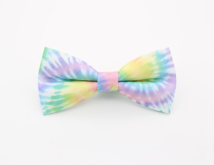 Pastel Tie-Dye Bowtie