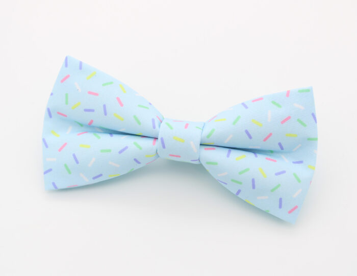 Blue Pastel Sprinkle Bowtie - Image 4