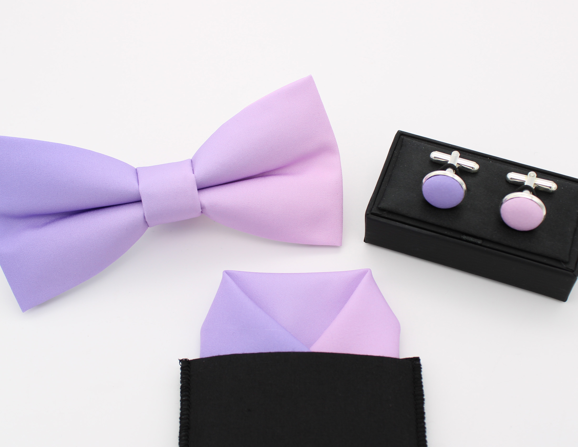 Lavender Ombre Bowtie Set - Image 6