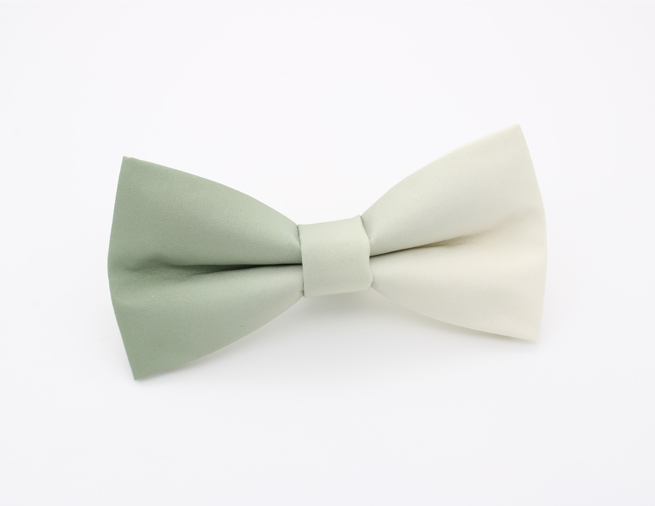 Sage & Ivory Ombre Bowtie Set - Image 2