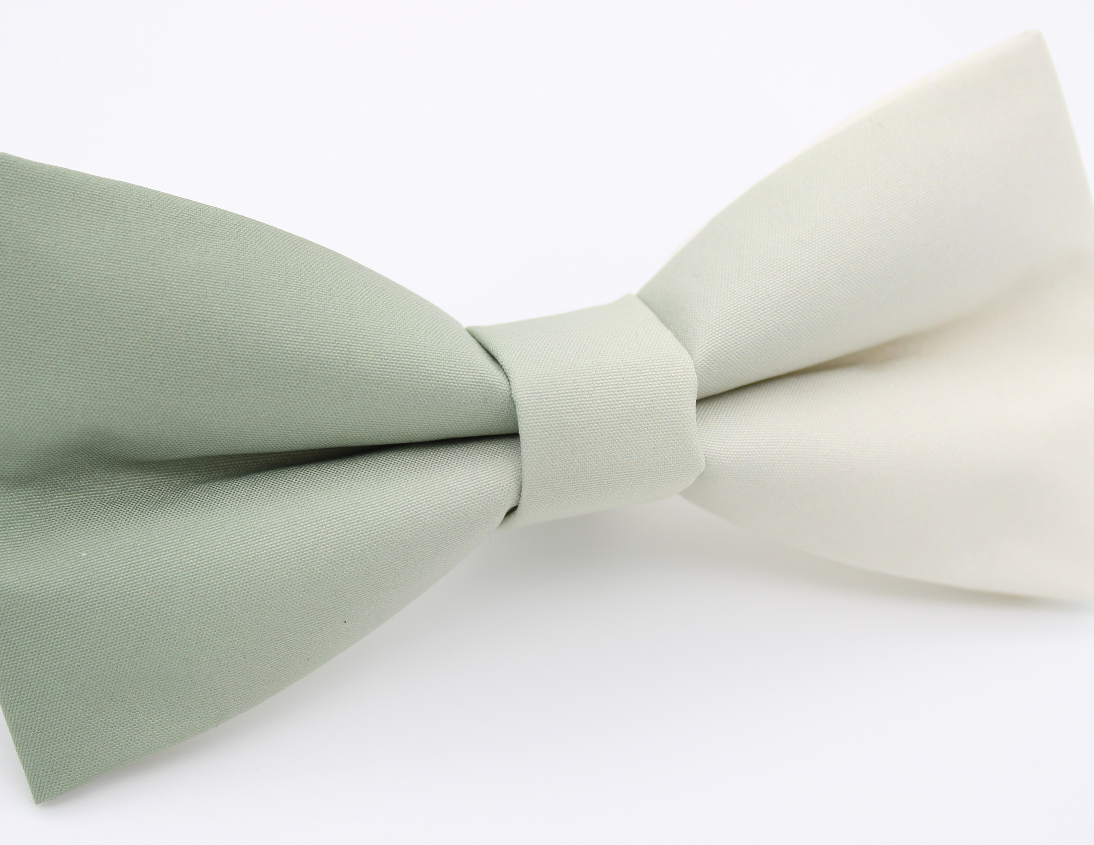 Sage & Ivory Ombre Bowtie Set - Image 9