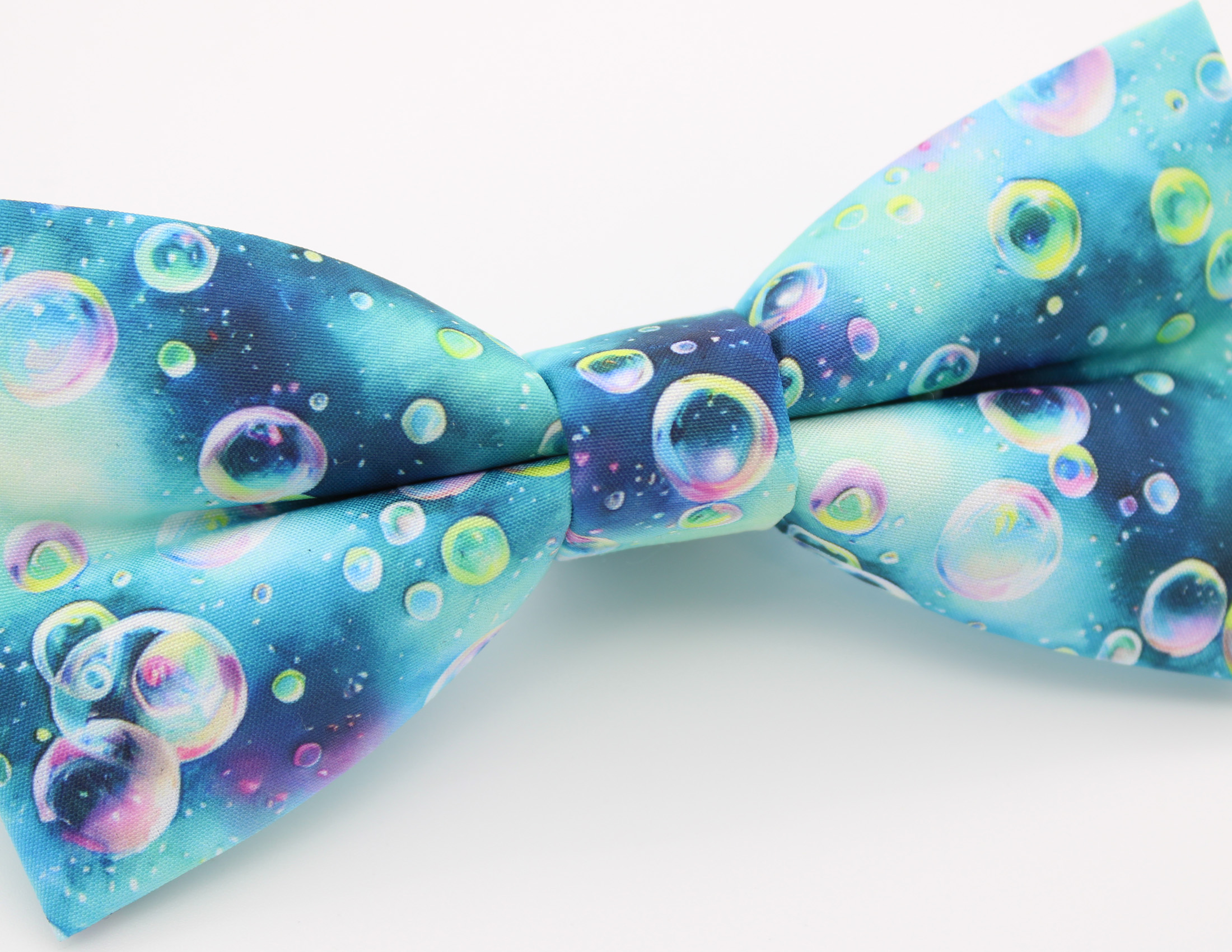 Bubble Print Bowtie & Faux Pocket Square - Image 5