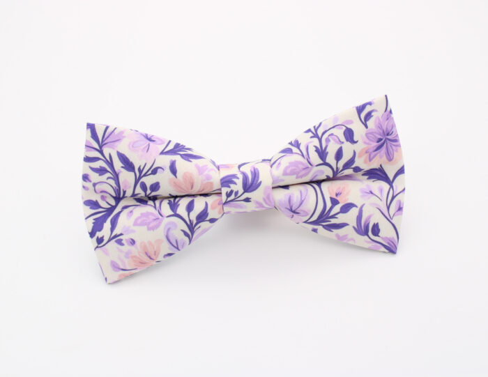 Lavender Floral Bowtie Set - Image 2