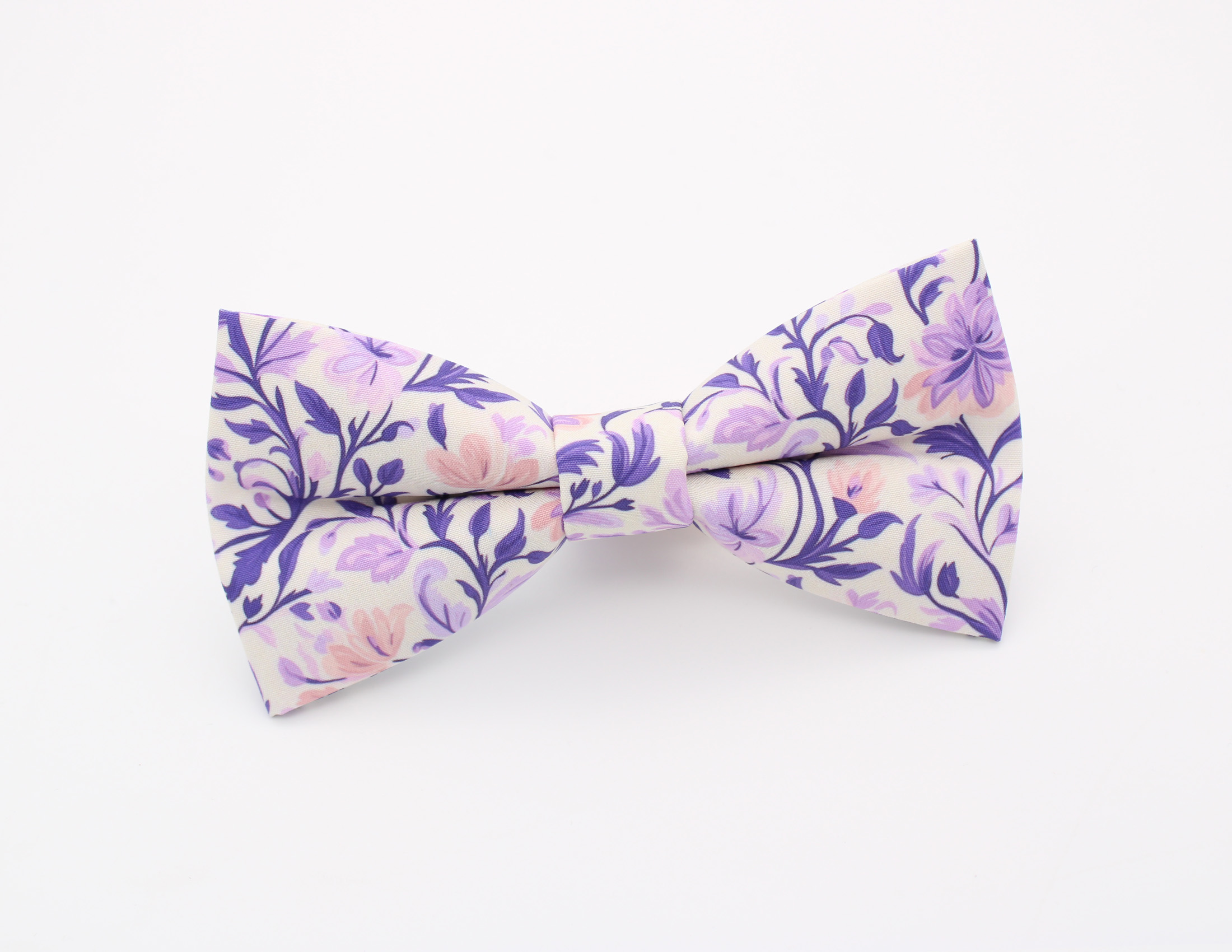 Lavender Floral Bowtie Set - Image 2