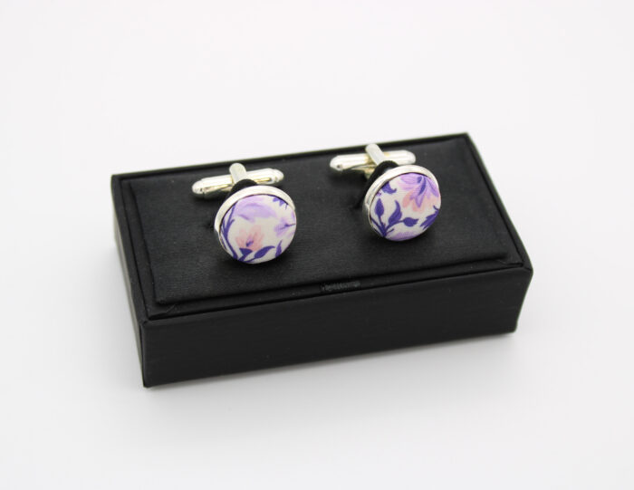 Lavender Floral Bowtie Set - Image 3