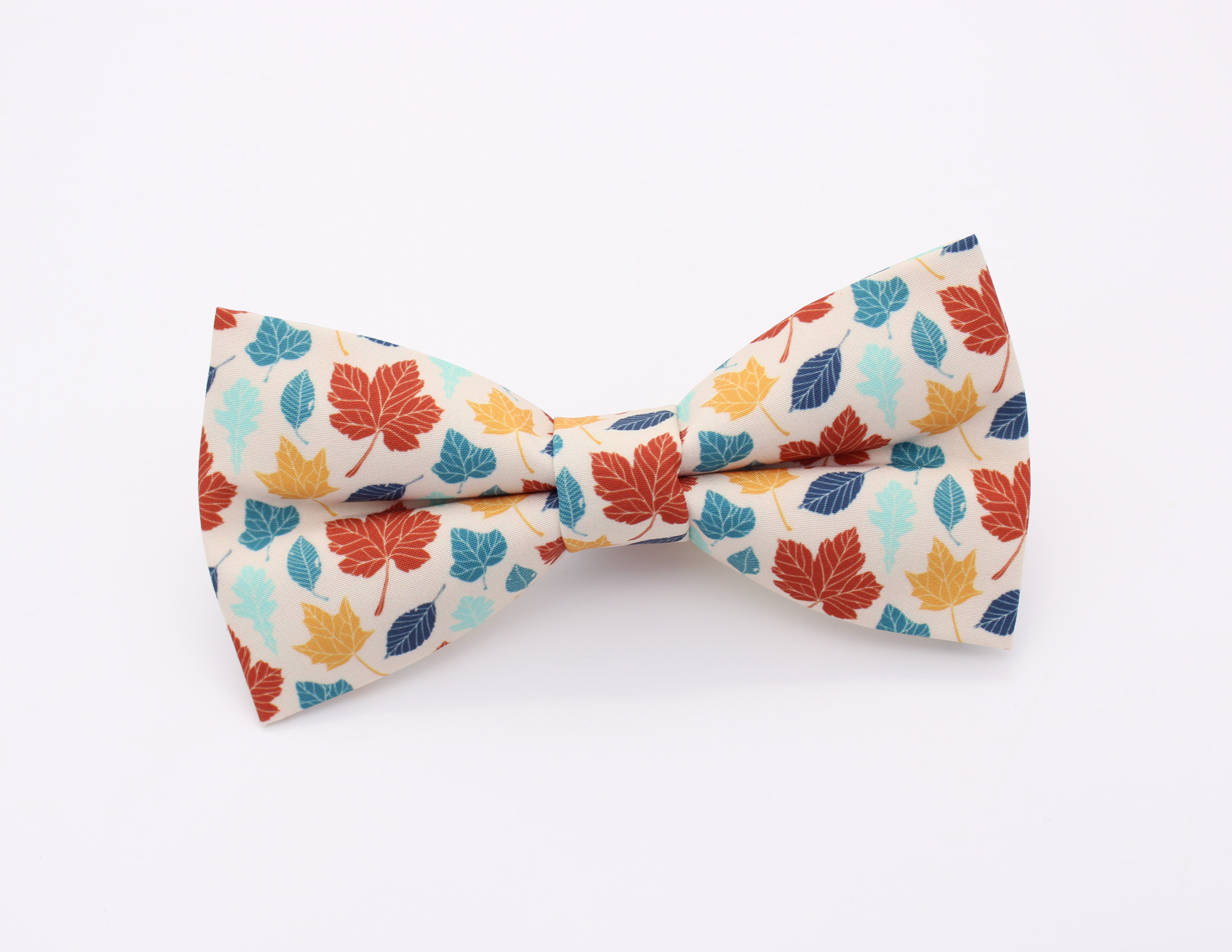 Autumn Leaves Bowtie & Faux Pocket Square - Image 2