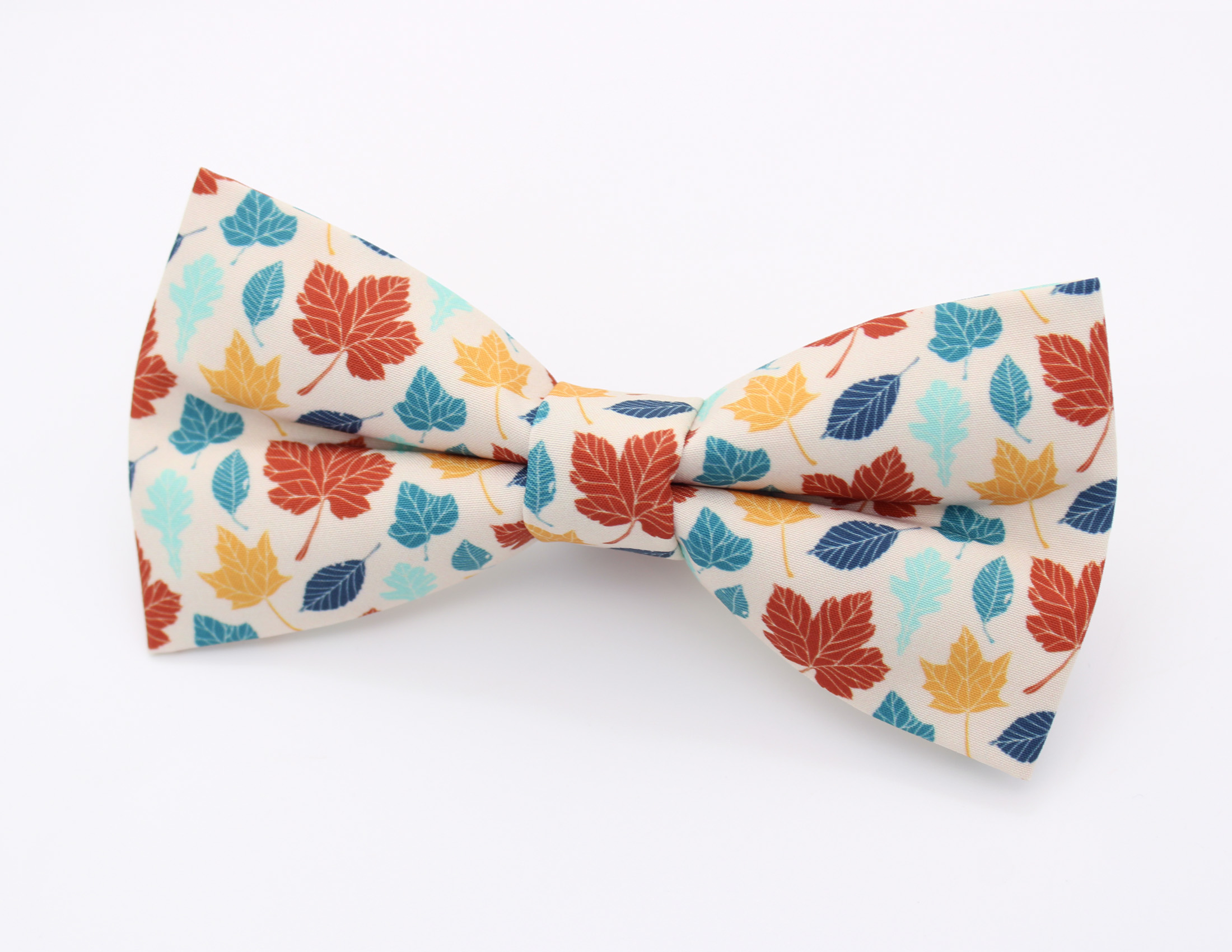 Autumn Leaves Bowtie & Faux Pocket Square - Image 4