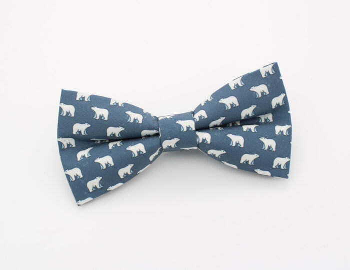 Polar Bear Print Bowtie - Image 2