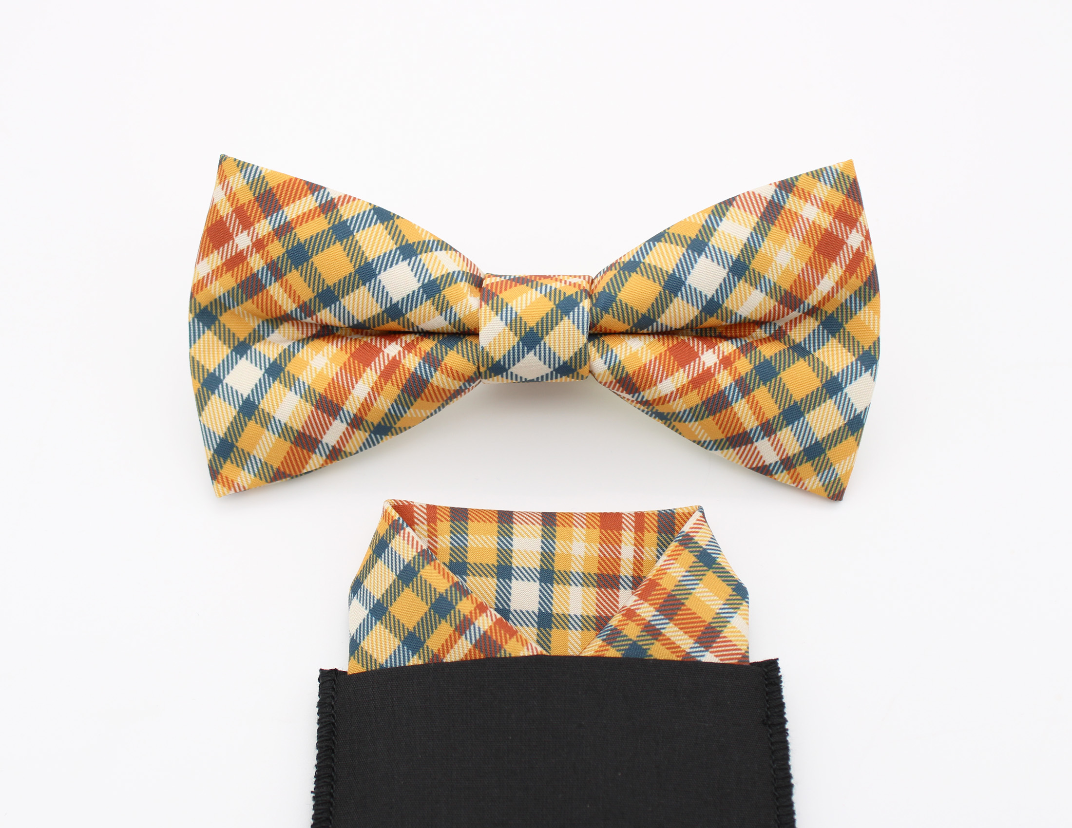 Autumn Plaid Bowtie Set - Image 5