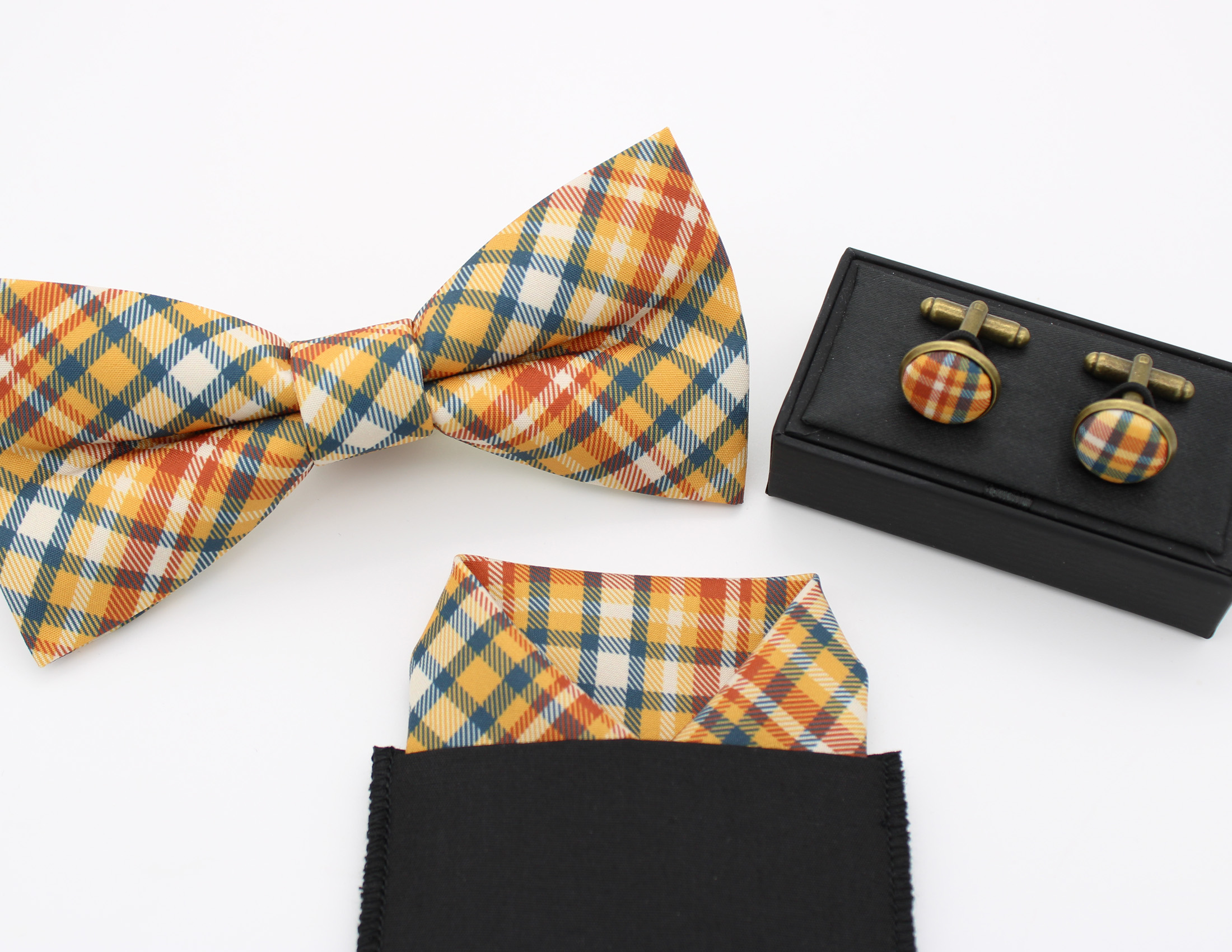 Autumn Plaid Bowtie Set - Image 6
