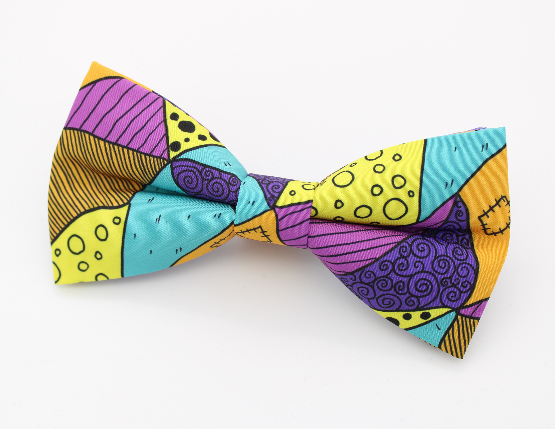 Patchwork Halloween Bowtie - Image 3