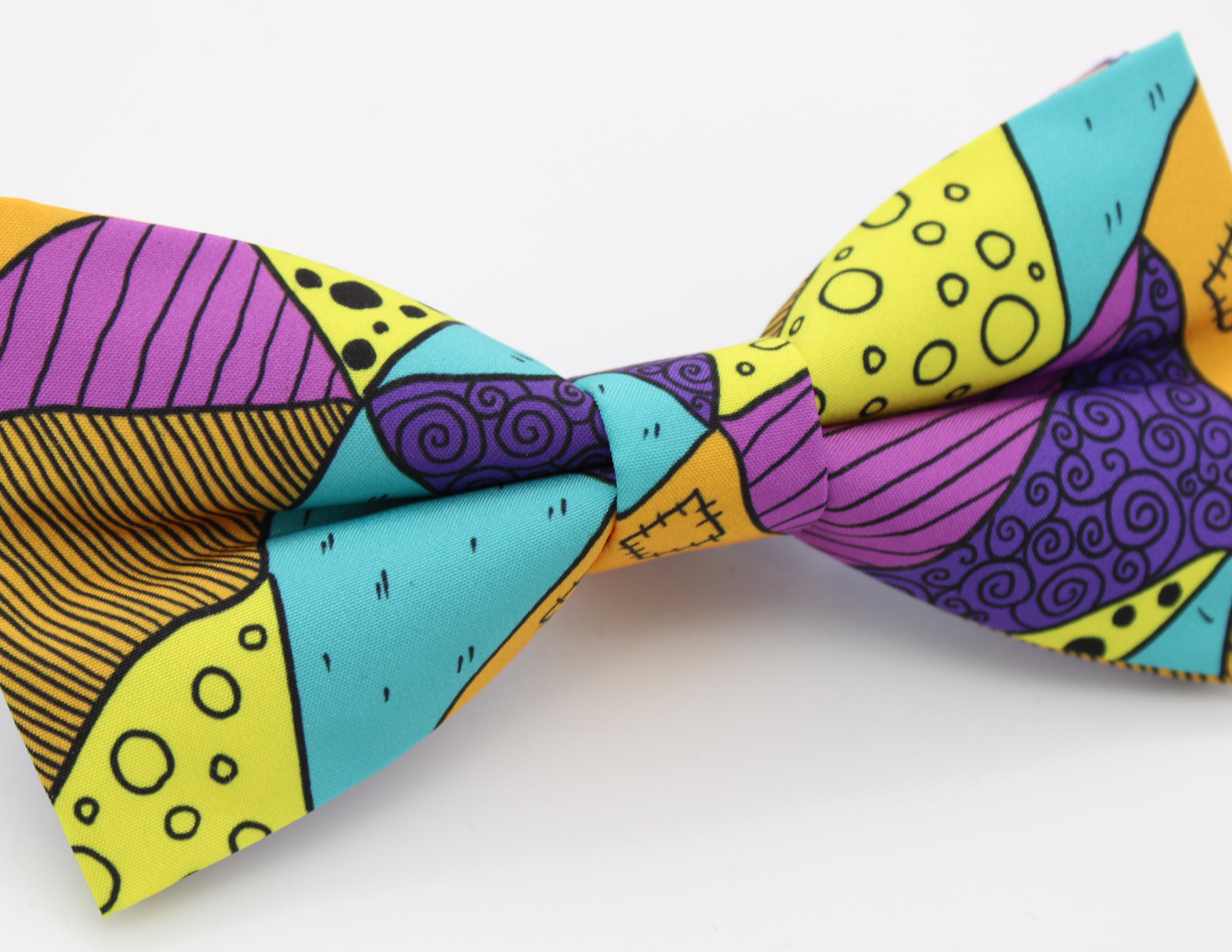 Patchwork Halloween Bowtie - Image 4