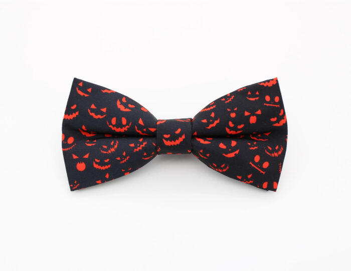 Black Jack-O’-Lantern Bowtie Set