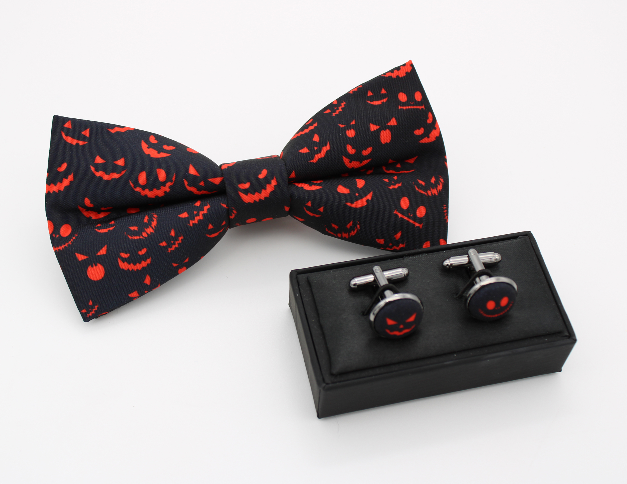 Black Jack-O’-Lantern Bowtie Set - Image 4