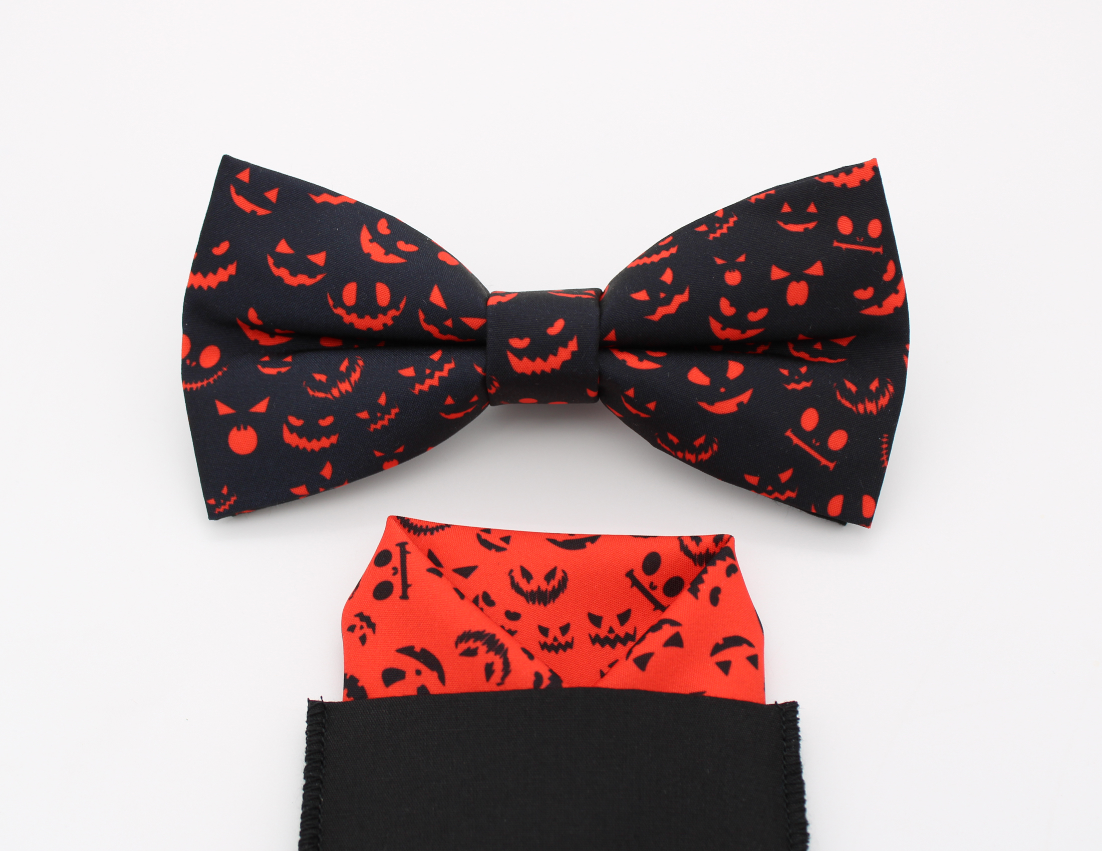 Black Jack-O’-Lantern Bowtie Set - Image 5