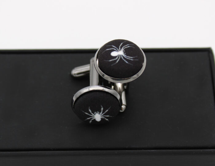 Black Spiderweb Bowtie Set - Image 10