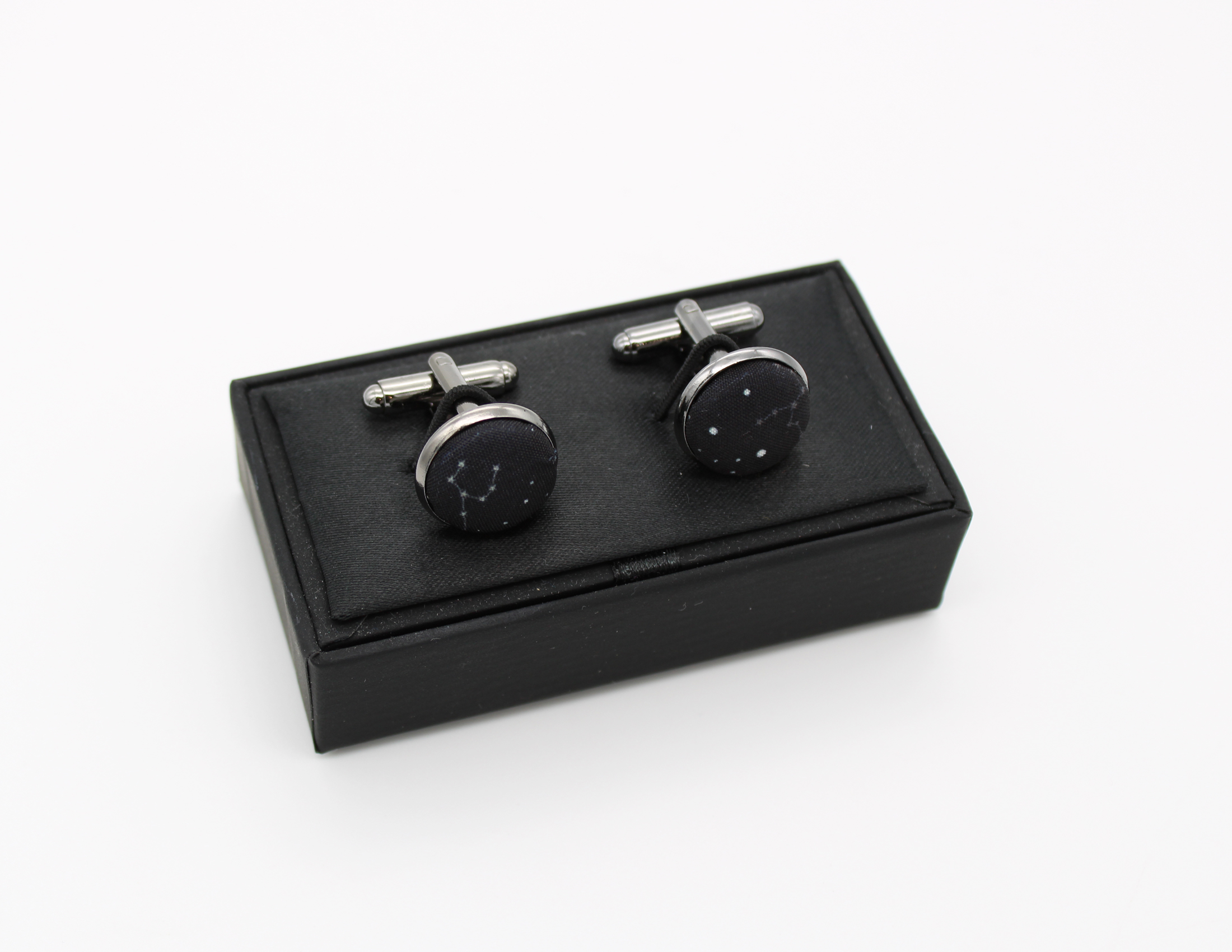 Constellation Print Bowtie & Cufflinks - Image 3