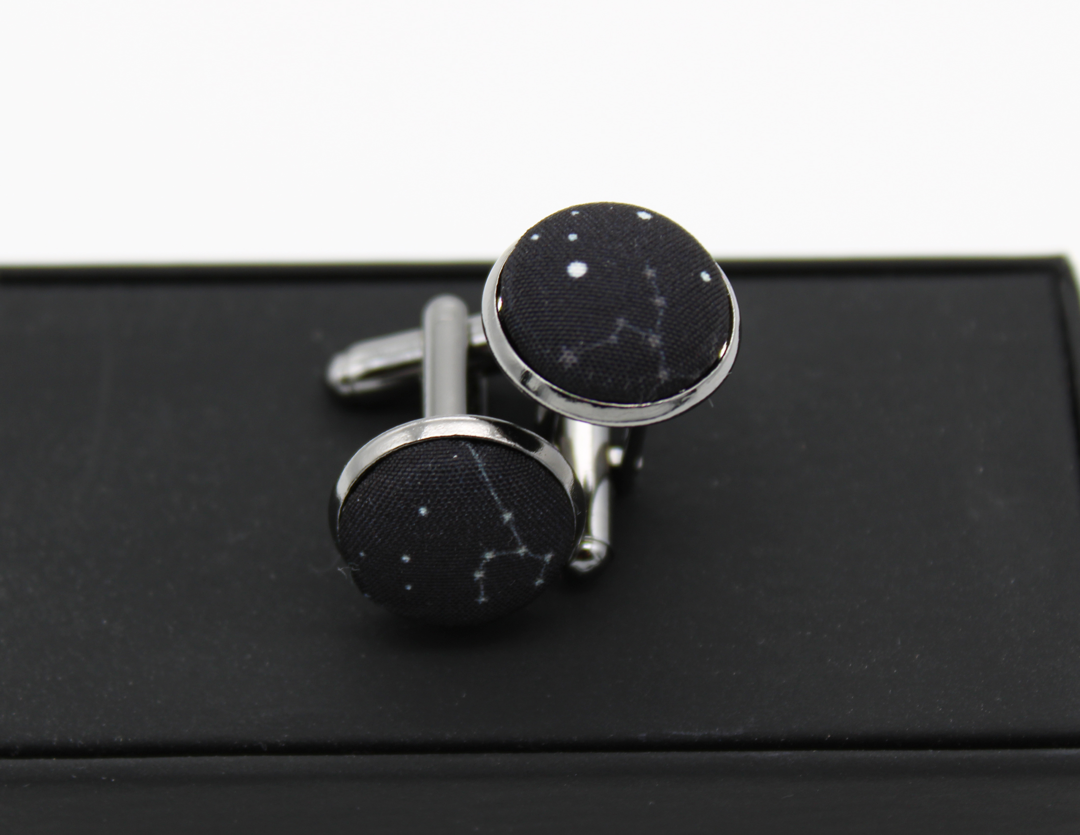 Constellation Print Bowtie & Cufflinks - Image 8