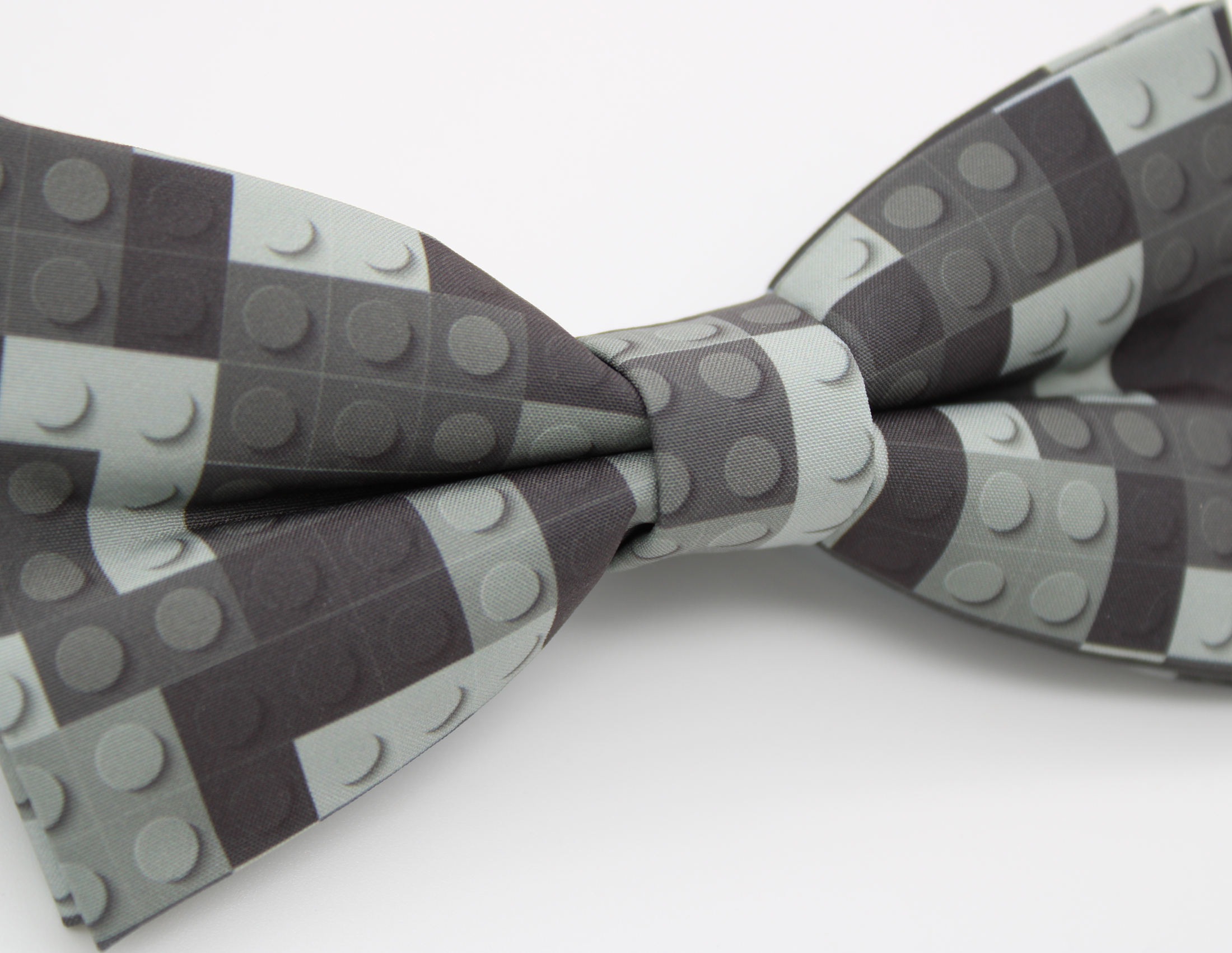 Brick Block Print Bowtie Set - Image 7