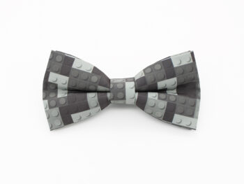 Brick Block Print Bowtie Set