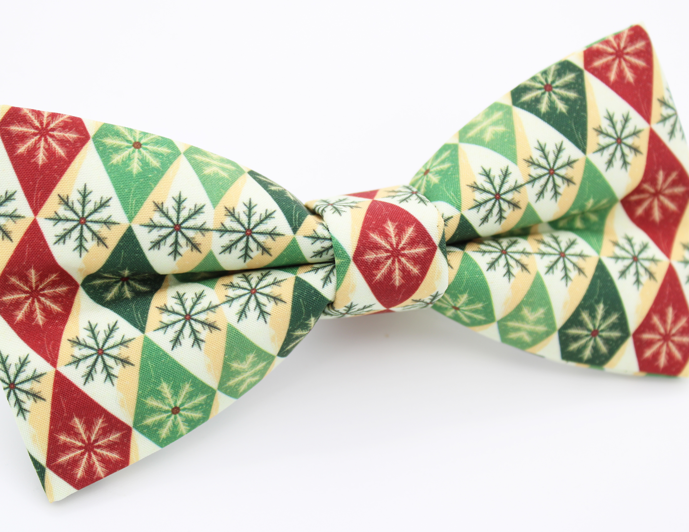 Festive Retro Snowflake Bowtie - Image 4
