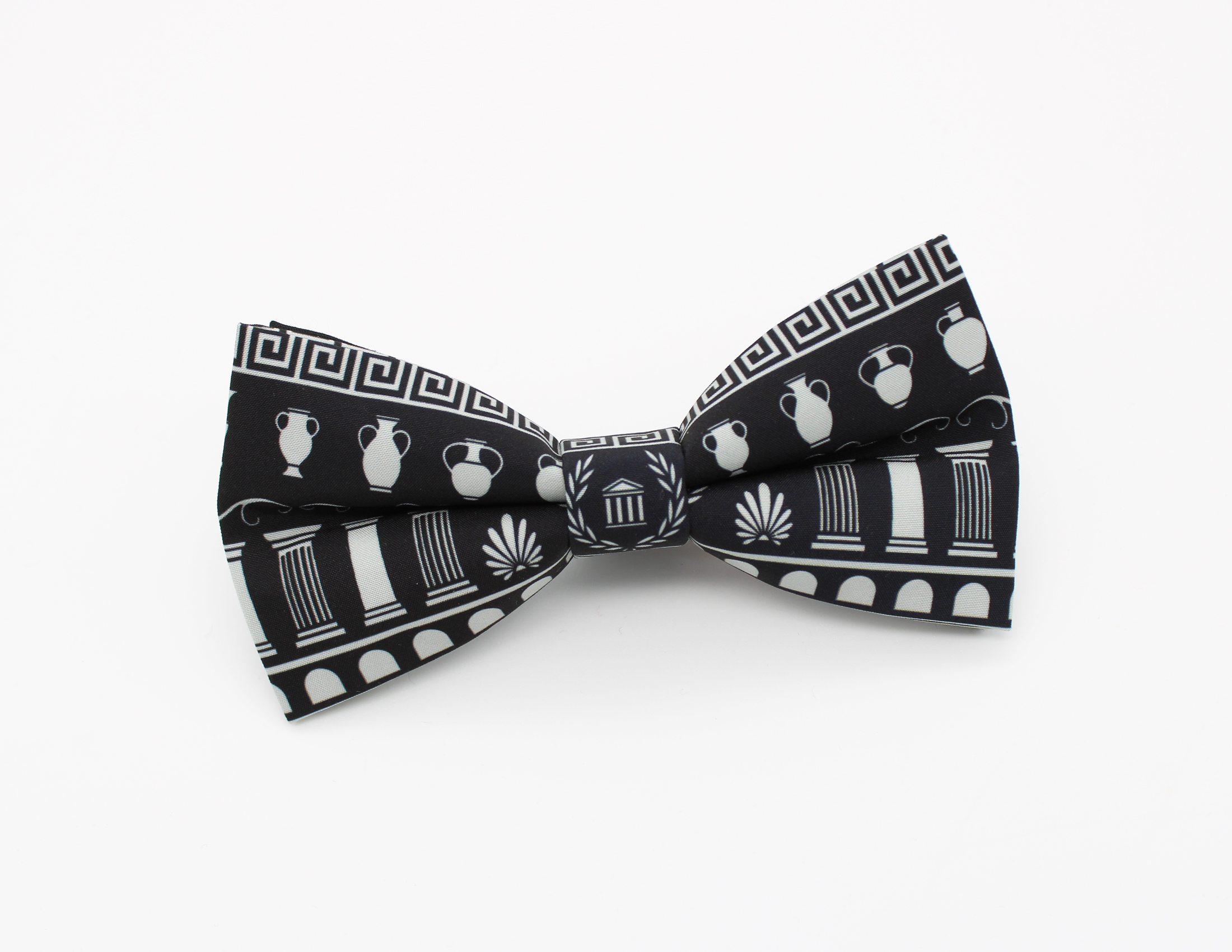 Black Roman-Style Bowtie - Image 2
