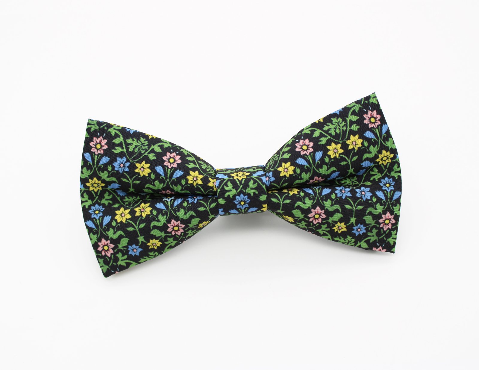 Black Wildflower Meadow Bowtie - Image 2