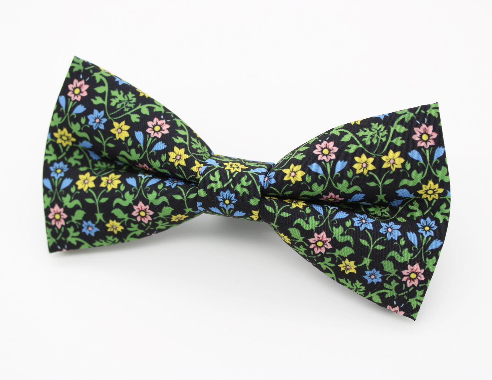 Black Wildflower Meadow Bowtie - Image 7