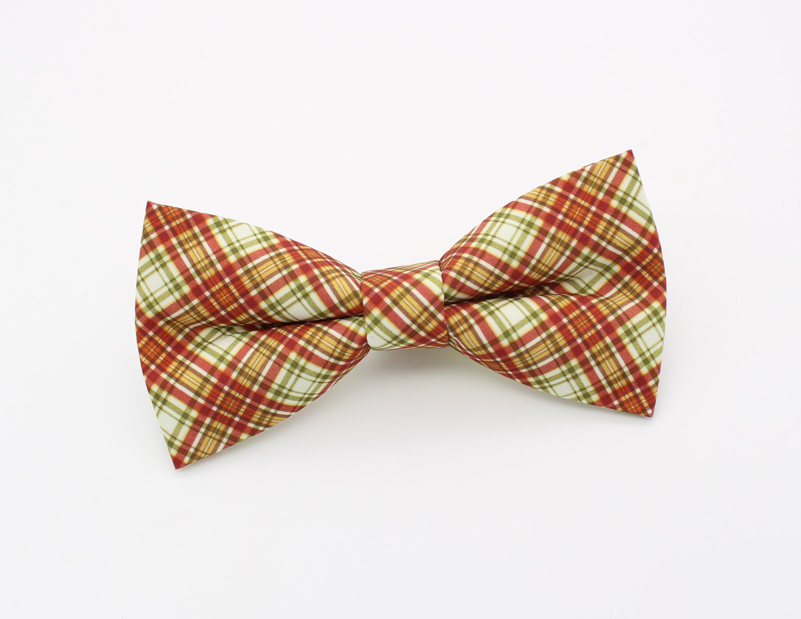 Autumn Tartan Bow Tie - Image 2