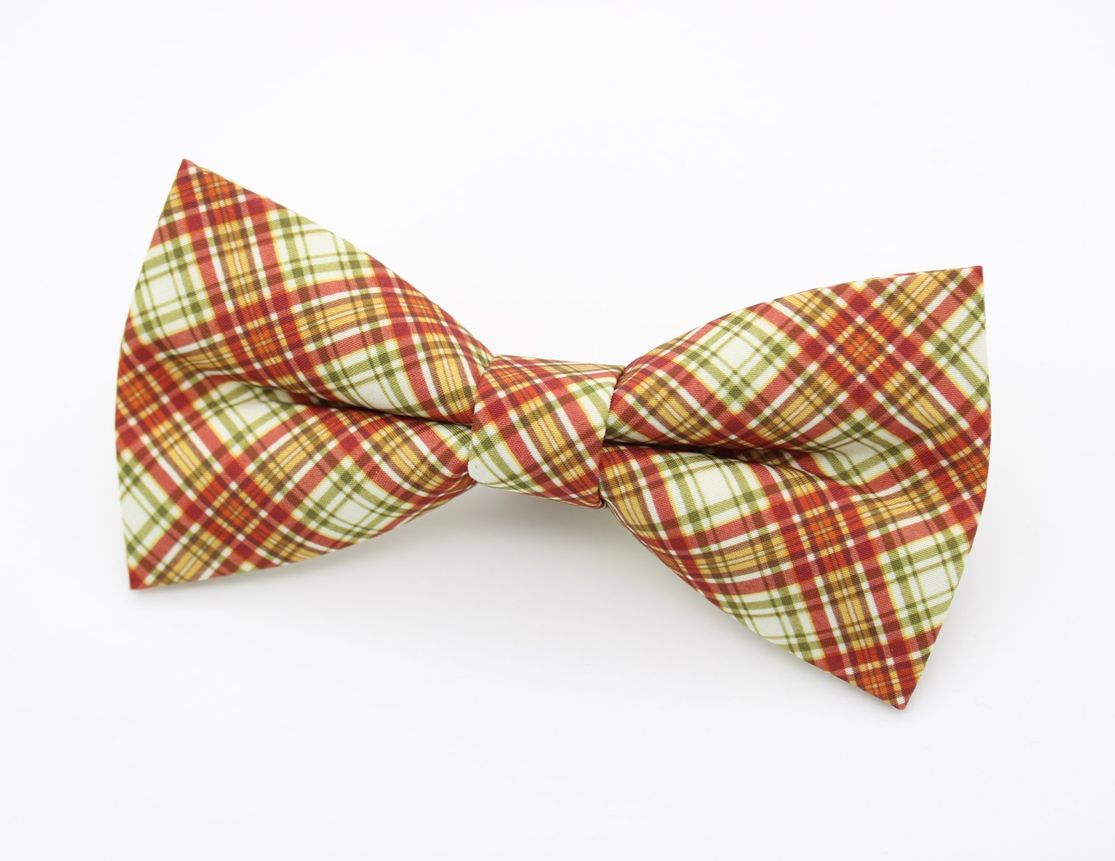 Autumn Tartan Bow Tie - Image 7