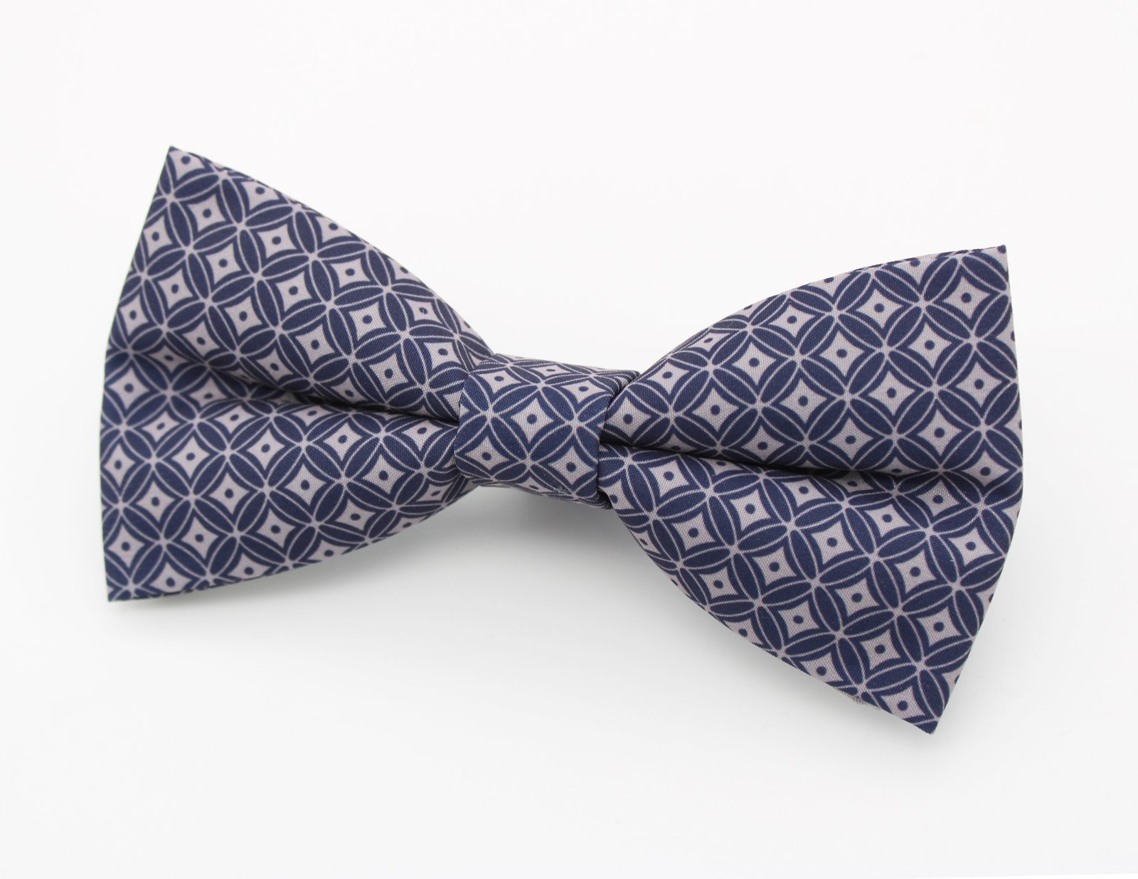 Grey Geometric Bow Tie - Image 7